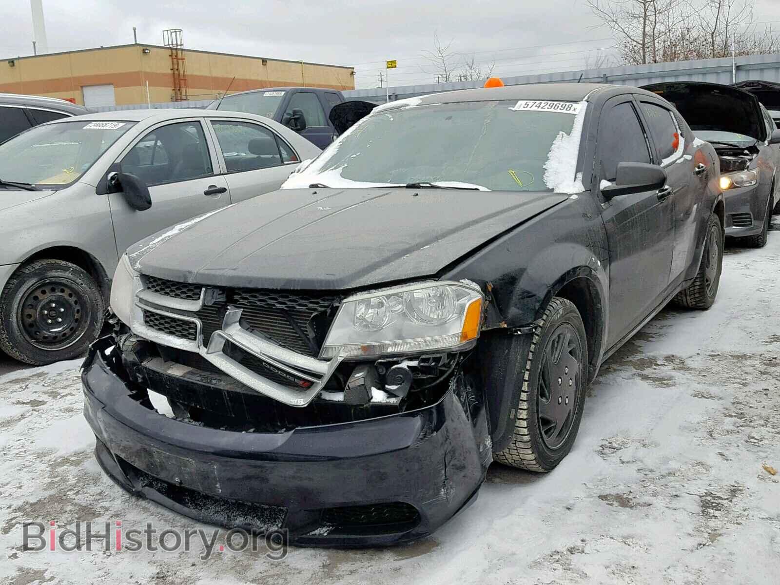 2013 DODGE AVENGER - VIN: 1C3CDZAB5DN587718 - Фото 2