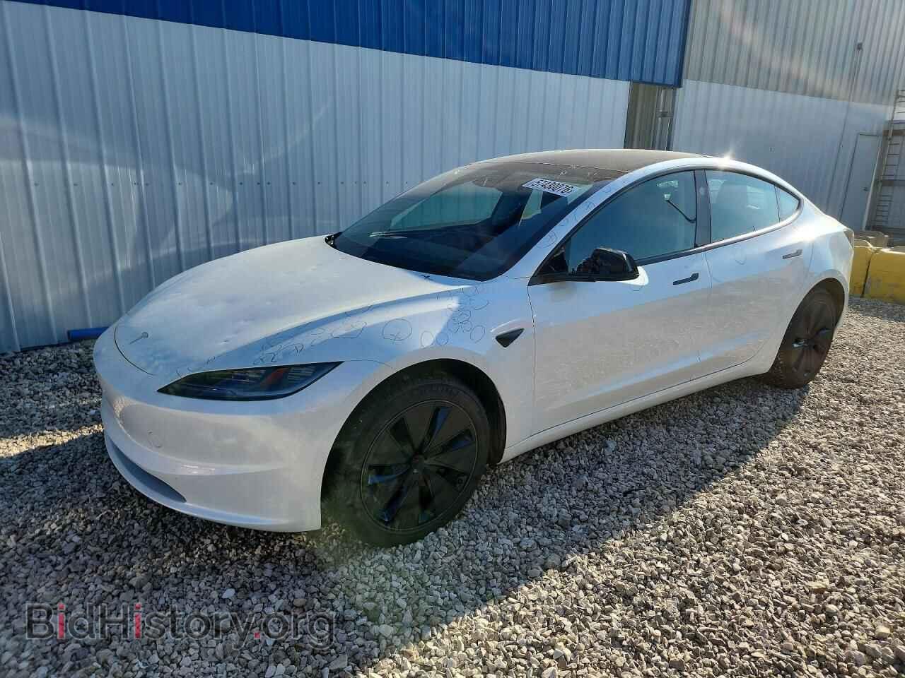 Photo 5YJ3E1EA5SF009979 - TESLA MODEL 3 2025