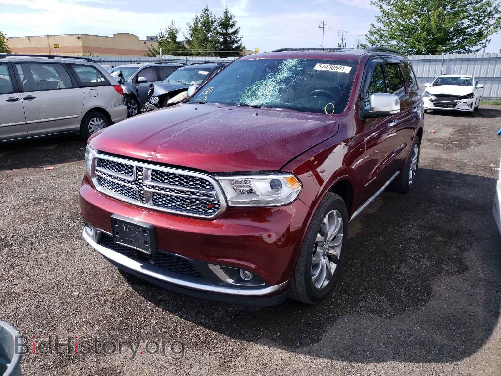 2017 DODGE DURANGO - VIN: 1C4RDJEG4HC829753 - Фото 2