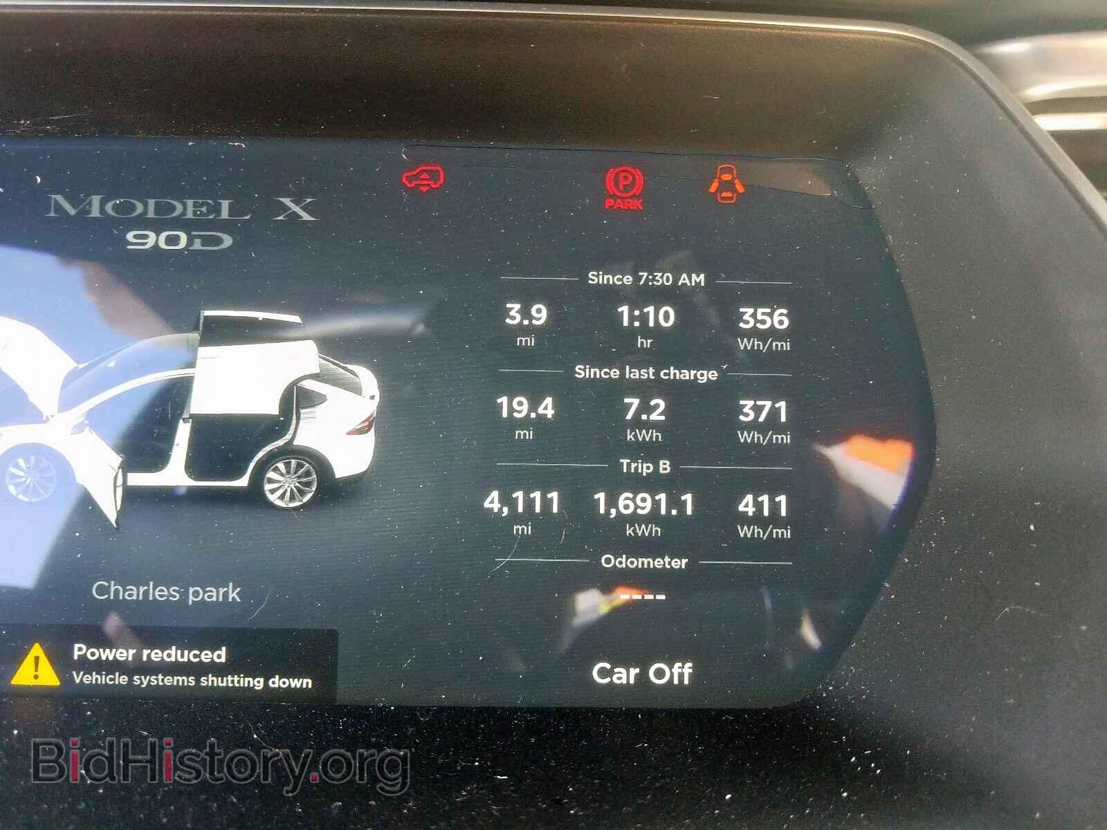 2016 TESLA MODEL X - VIN: 5YJXCBE29GF002482 - Photo 8