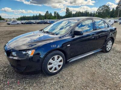 2014 Mitsubishi LANCER ES, черный — VIN JA32U2FU3EU020065, Copart