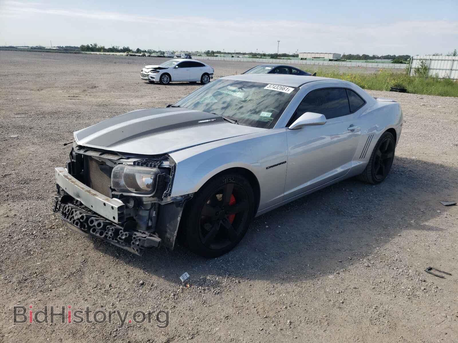2012 CHEVROLET CAMARO - VIN: 2G1FE1E35C9134946 - Фото 2