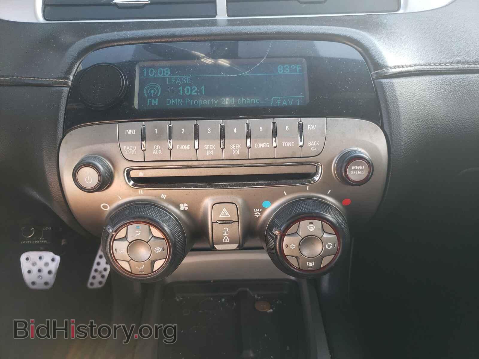 2012 CHEVROLET CAMARO - VIN: 2G1FE1E35C9134946 - Фото 9