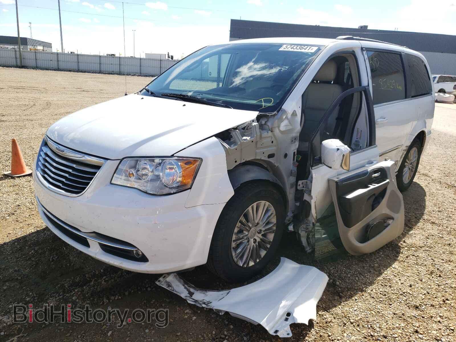 2016 CHRYSLER MINIVAN - VIN: 2C4RC1CG7GR282795 - Фото 2