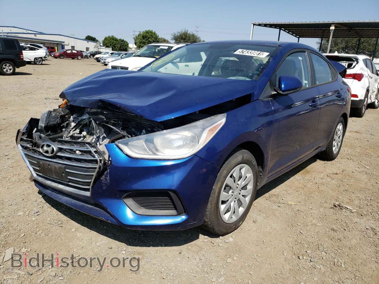 2019 HYUNDAI ACCENT - VIN: 3KPC24A39KE056357 - Фото 2