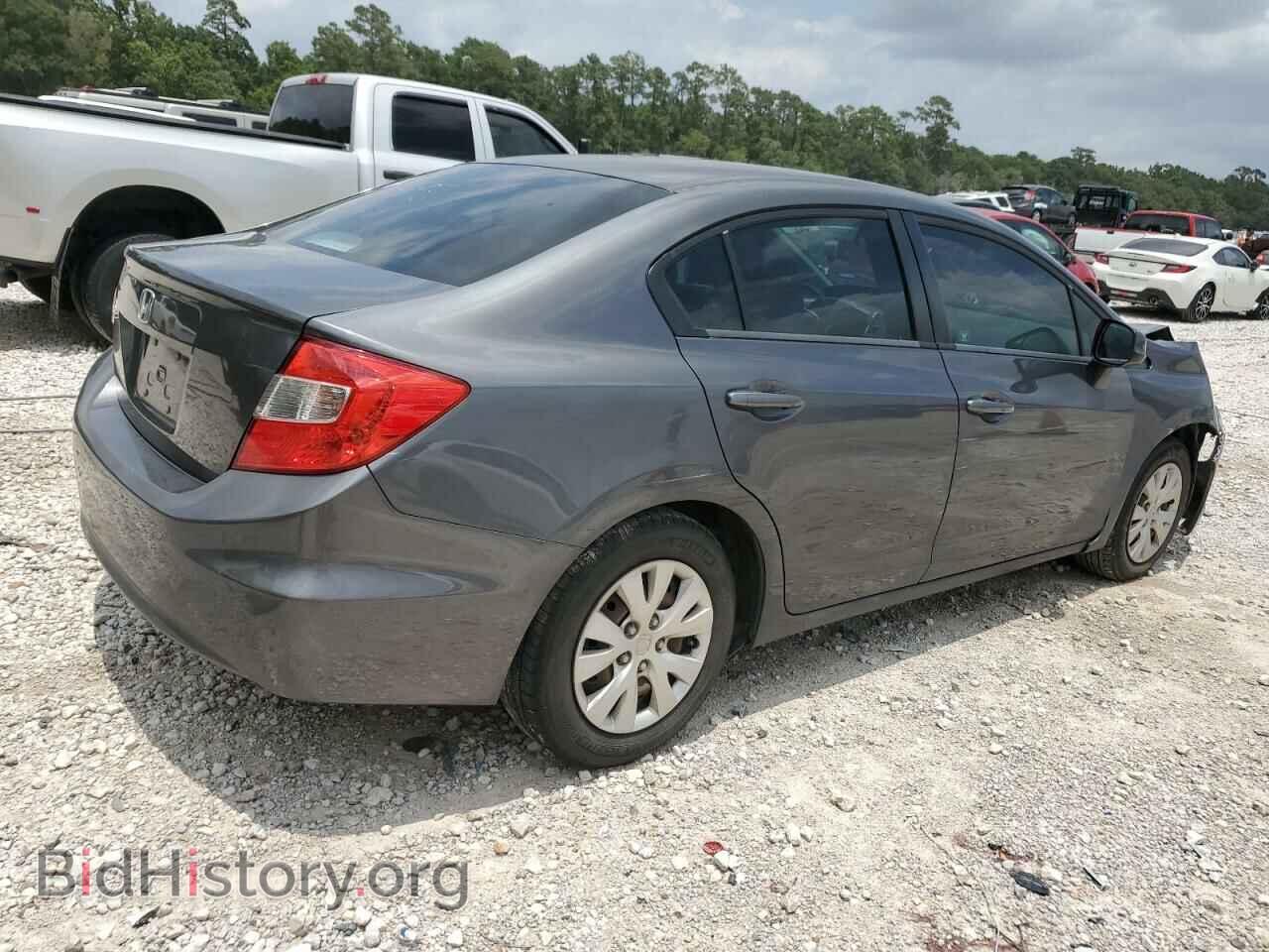 2012 HONDA CIVIC - VIN: 2HGFB2F50CH561870 - Фото 3