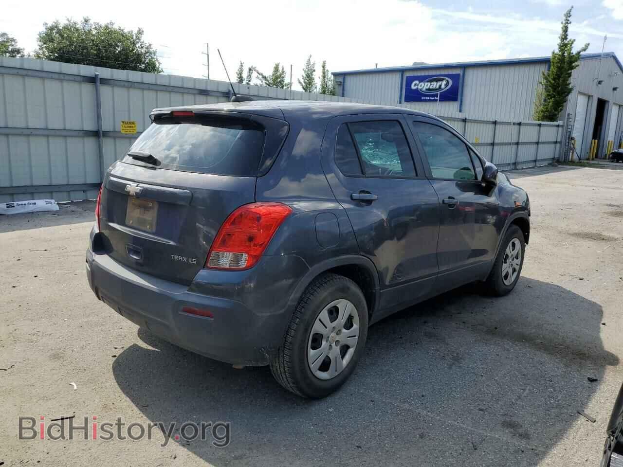 2016 CHEVROLET TRAX - VIN: 3GNCJKSB4GL243237 - Фото 3