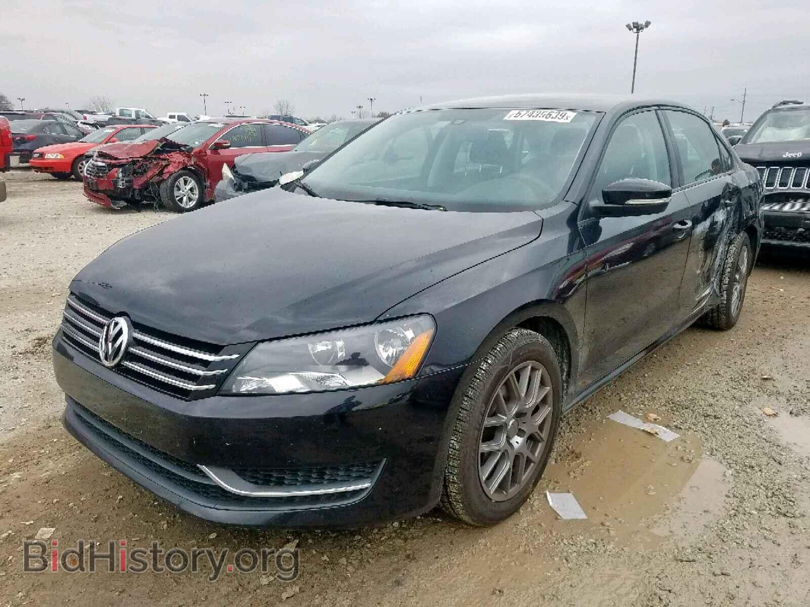 2014 VOLKSWAGEN PASSAT - VIN: 1VWAP7A3XEC002035 - Фото 2