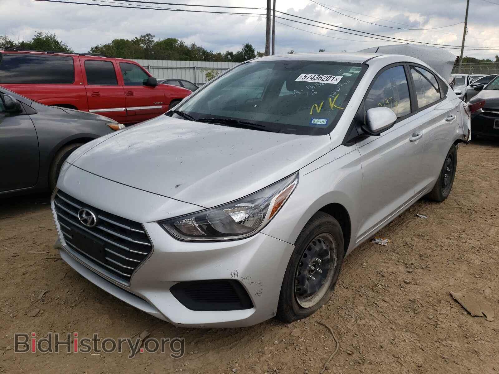 2020 HYUNDAI ACCENT - VIN: 3KPC24A6XLE120966 - Фото 2