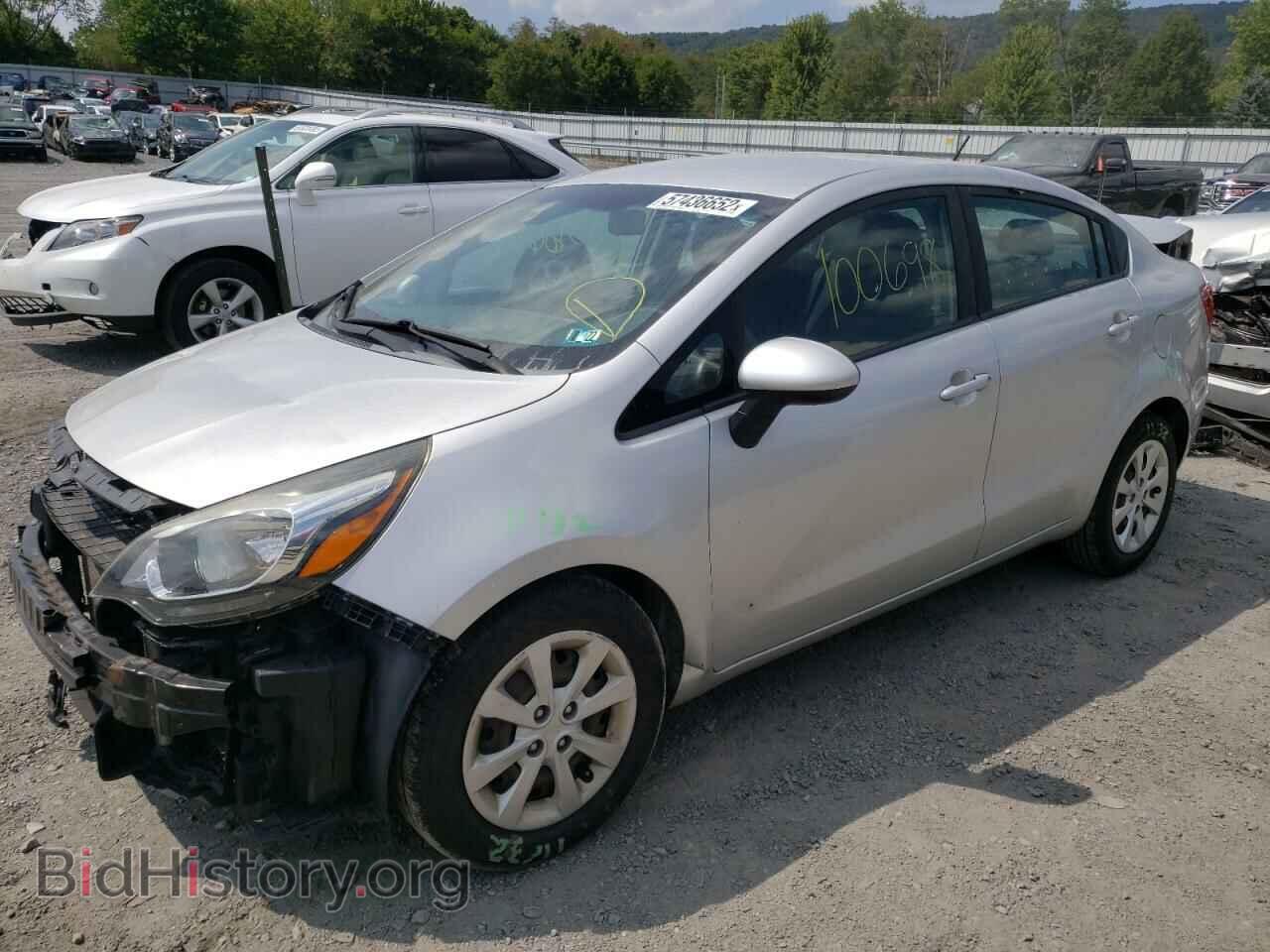 2013 KIA RIO - VIN: KNADM4A32D6280896 - Фото 2