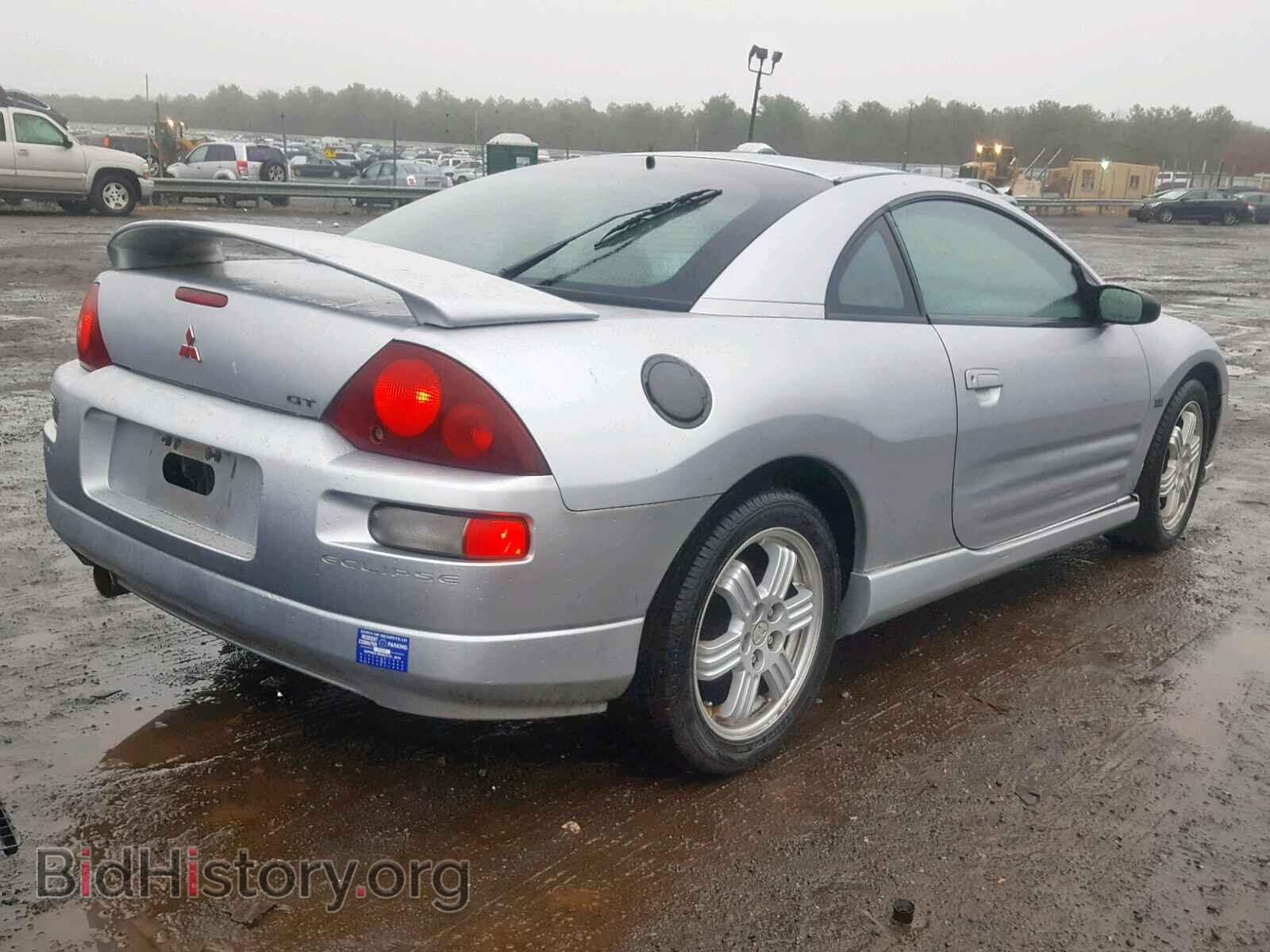 2001 MITSUBISHI ECLIPSE - VIN: 4A3AC54H11E084131 - Фото 4