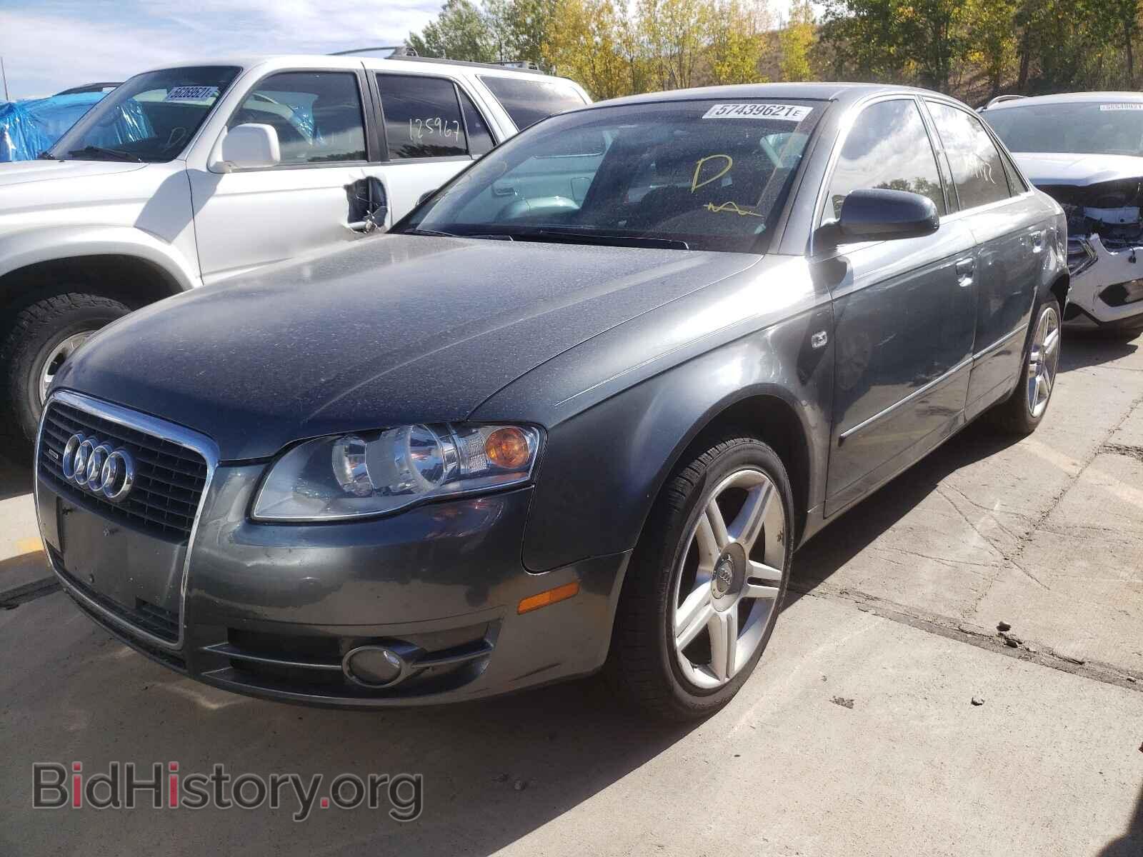 2007 AUDI A4 - VIN: WAUDF78E77A081962 - Фото 2