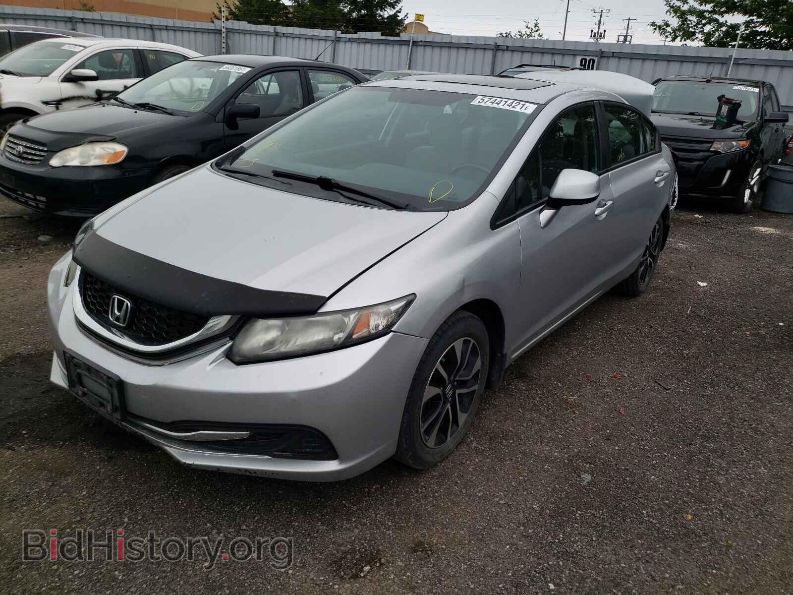 2013 HONDA CIVIC - VIN: 2HGFB2E52DH015638 - Фото 2