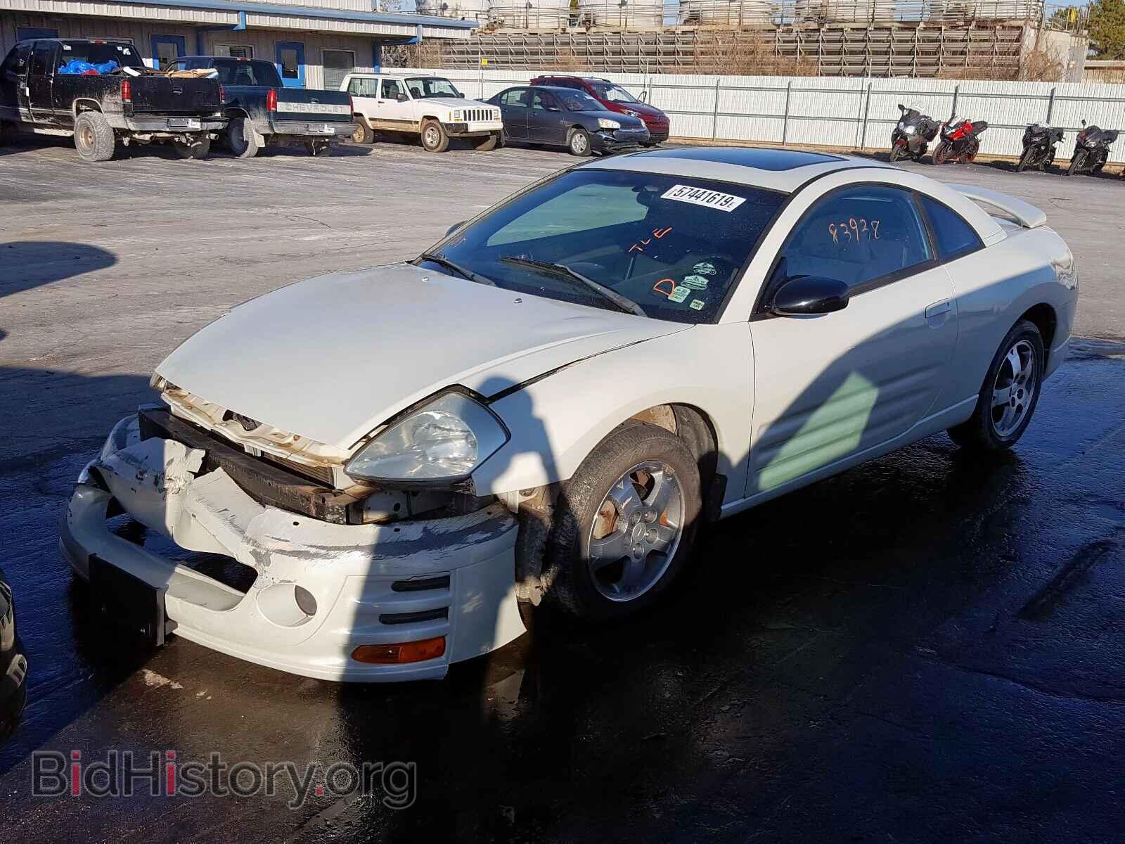2003 MITSUBISHI ECLIPSE - VIN: 4A3AC44G53E063626 - Фото 2