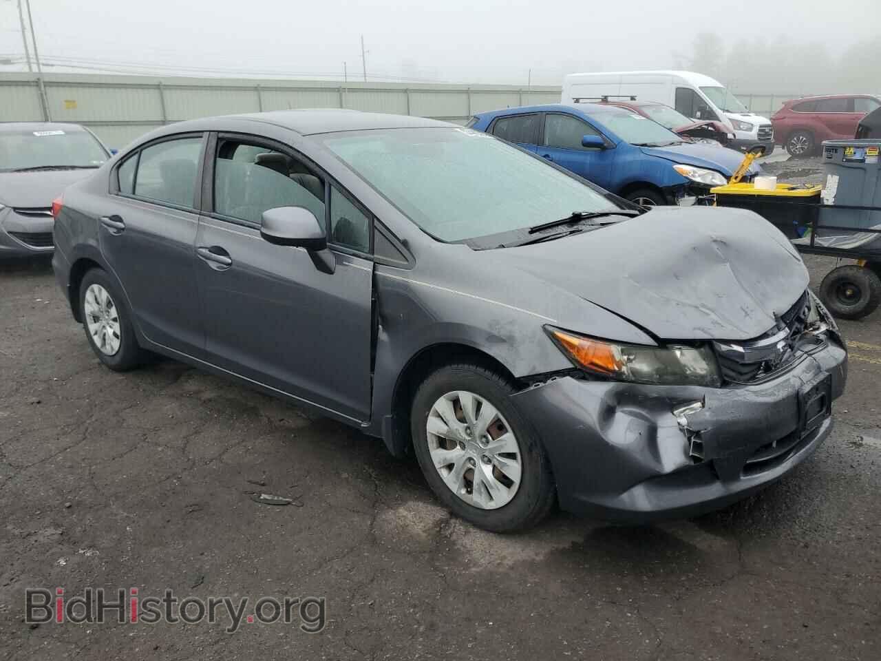 2012 HONDA CIVIC - VIN: 2HGFB2F50CH324974 - Фото 4