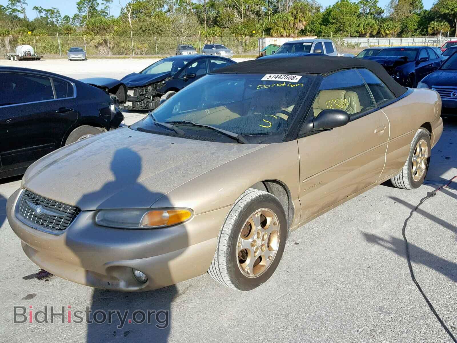2000 CHRYSLER SEBRING - VIN: 3C3EL55H4YT207230 - Фото 2