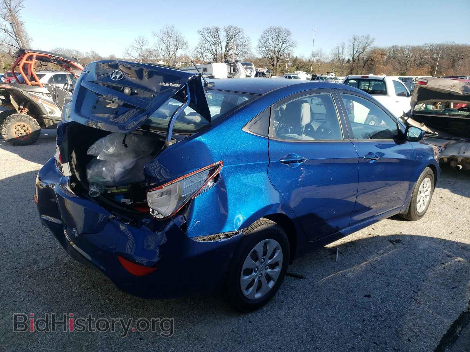 2016 HYUNDAI ACCENT - VIN: KMHCT4AE7GU048700 - Фото 4