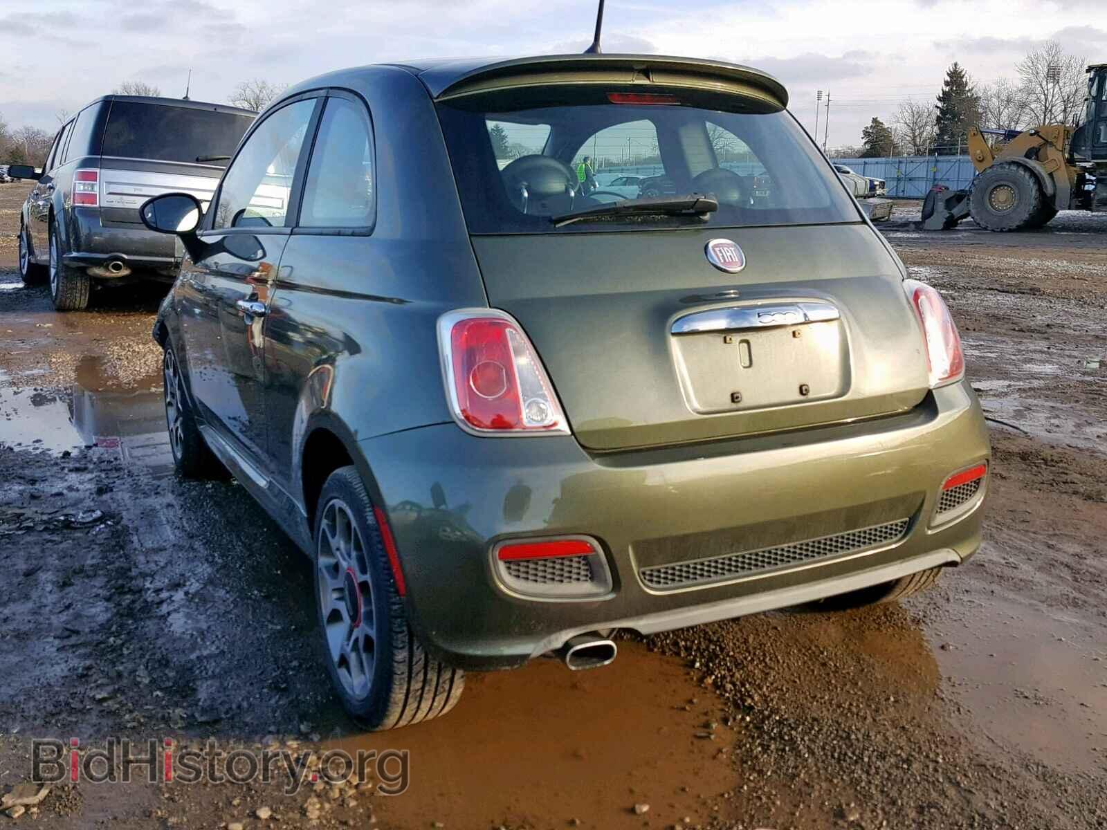 2012 FIAT 500 - VIN: 3C3CFFBR6CT196404 - Фото 3