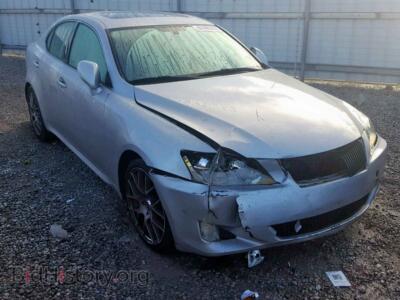 2007 Lexus IS IS 350, серебристый — VIN JTHBE262275016937, Copart