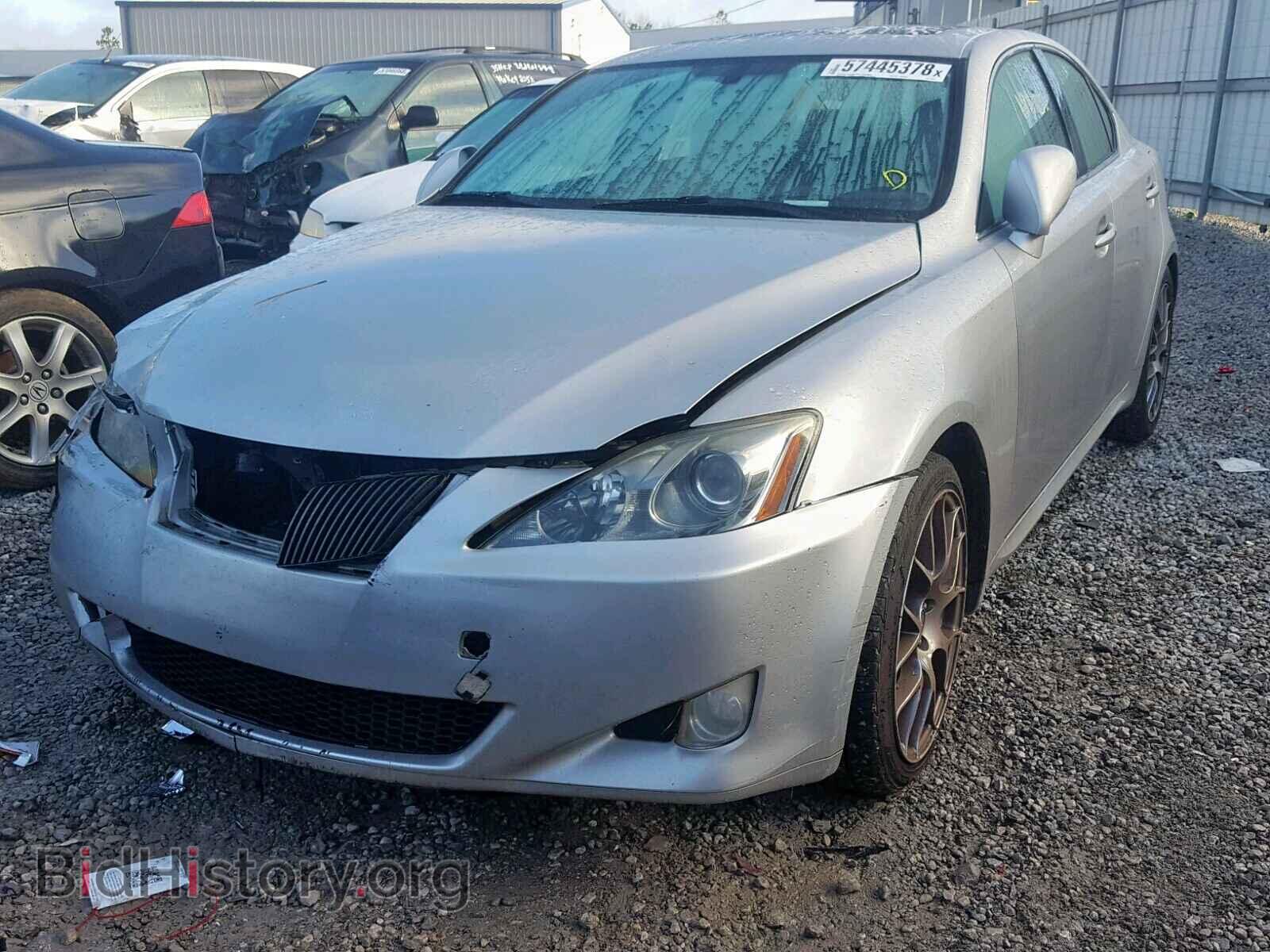 2007 LEXUS IS - VIN: JTHBE262275016937 - Фото 2