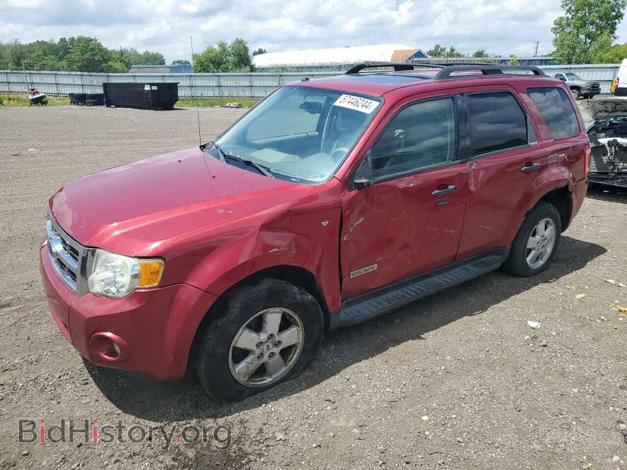 Photo 1FMCU03178KB83706 - FORD ESCAPE 2008