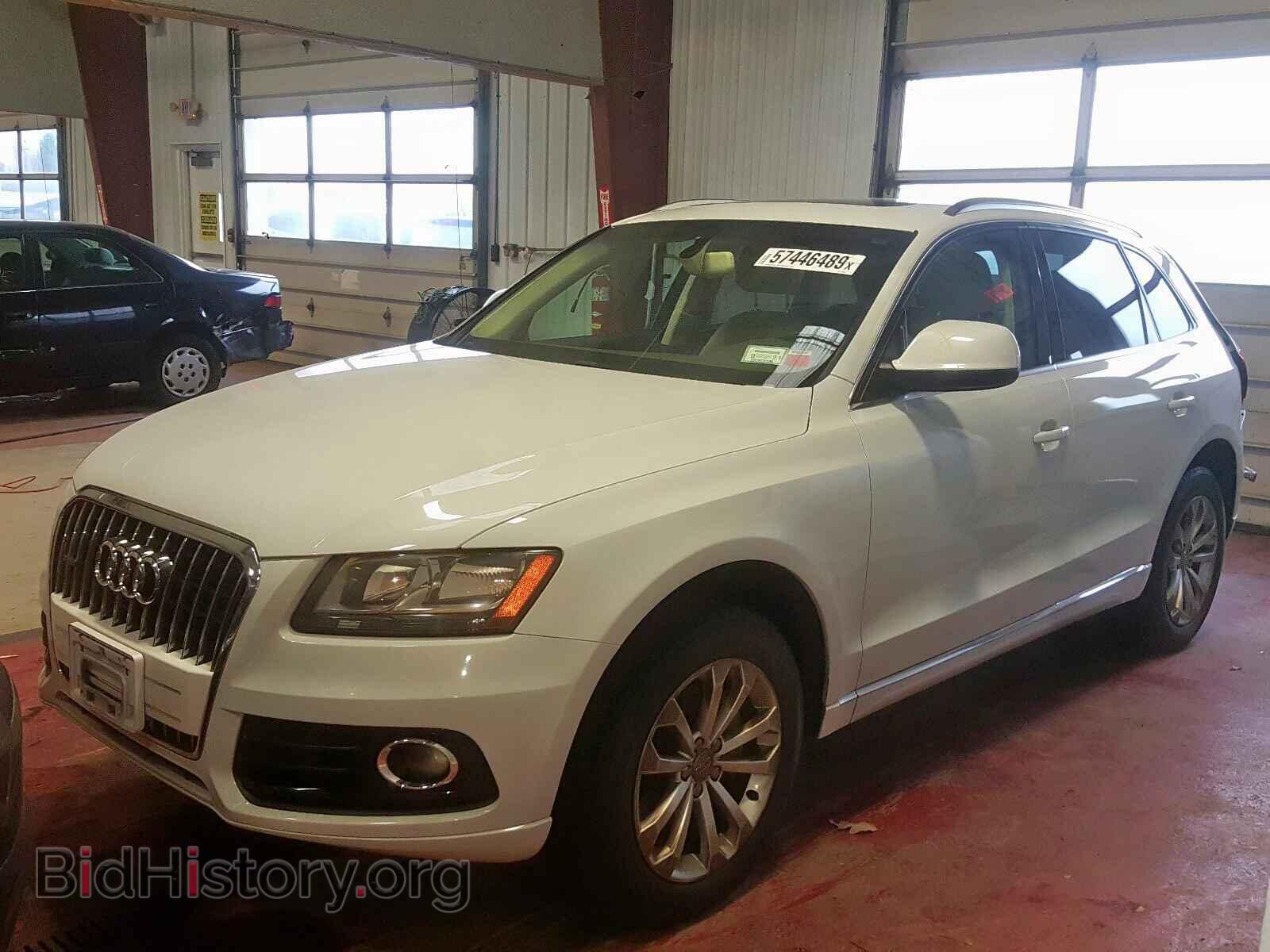 2013 AUDI Q5 - VIN: WA1CFBFP3DA032639 - Фото 2