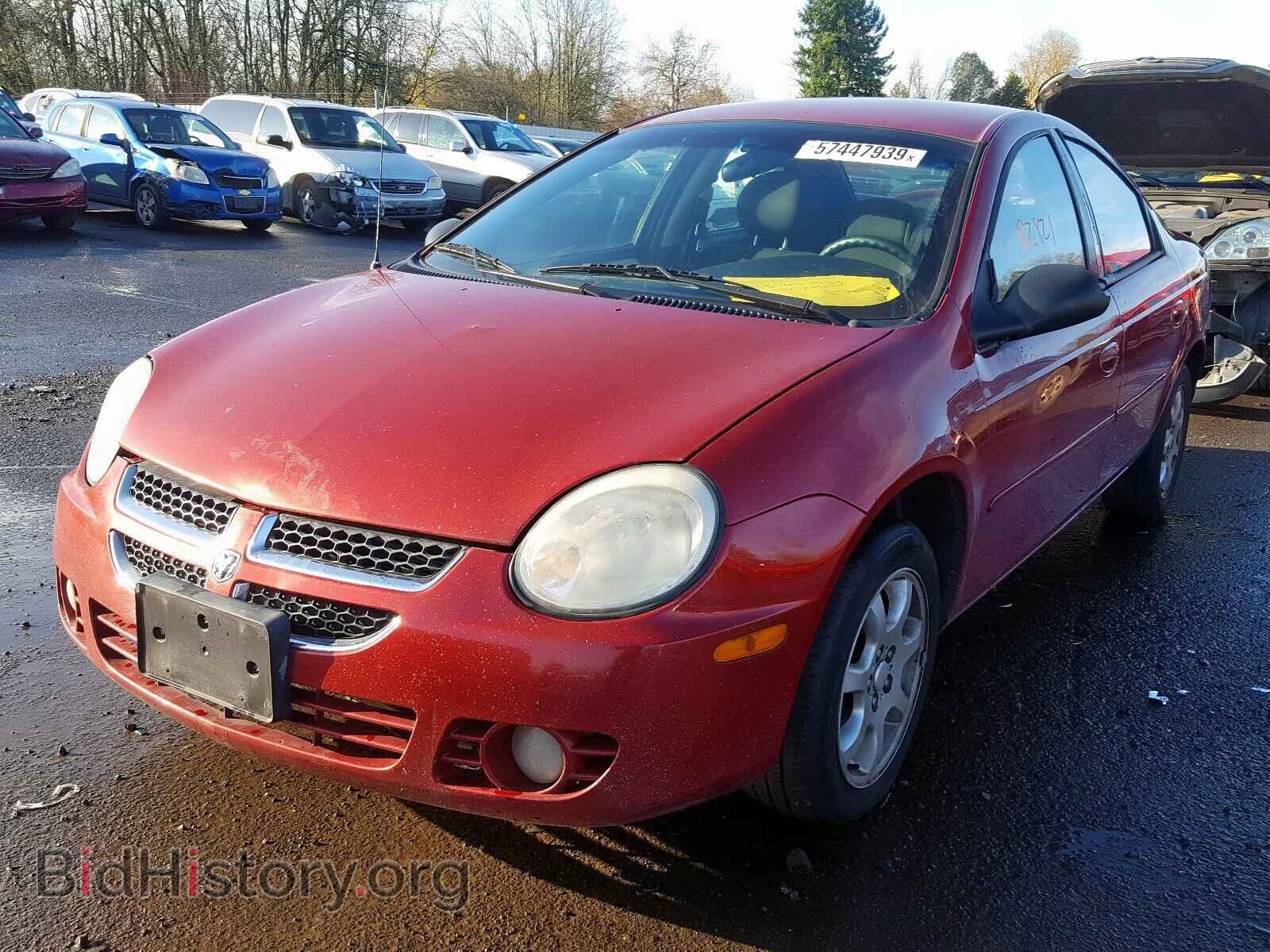 2005 DODGE NEON - VIN: 1B3ES56C25D178489 - Фото 2