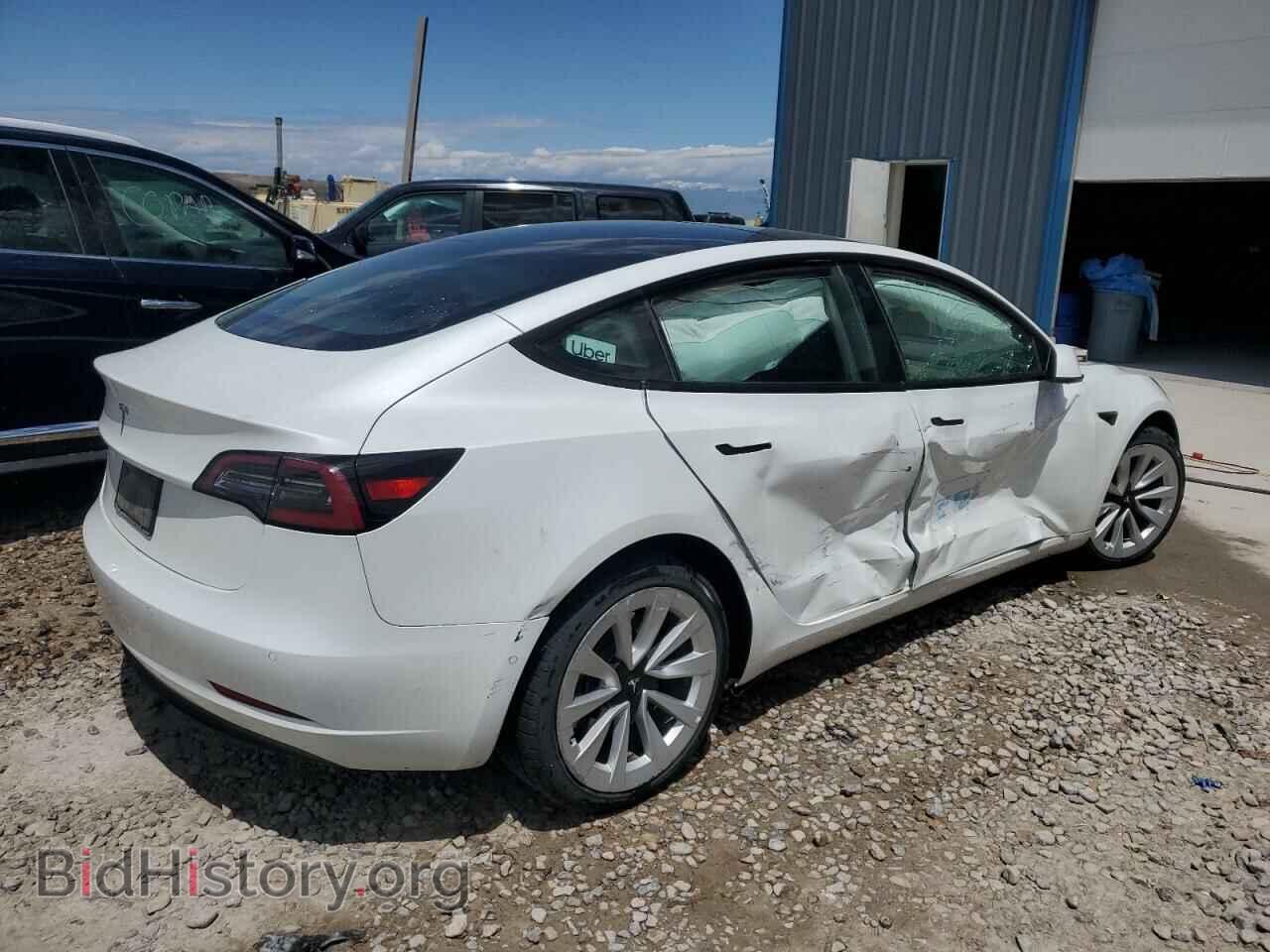 2022 TESLA MODEL 3 - VIN: 5YJ3E1EA8NF368702 - Фото 3