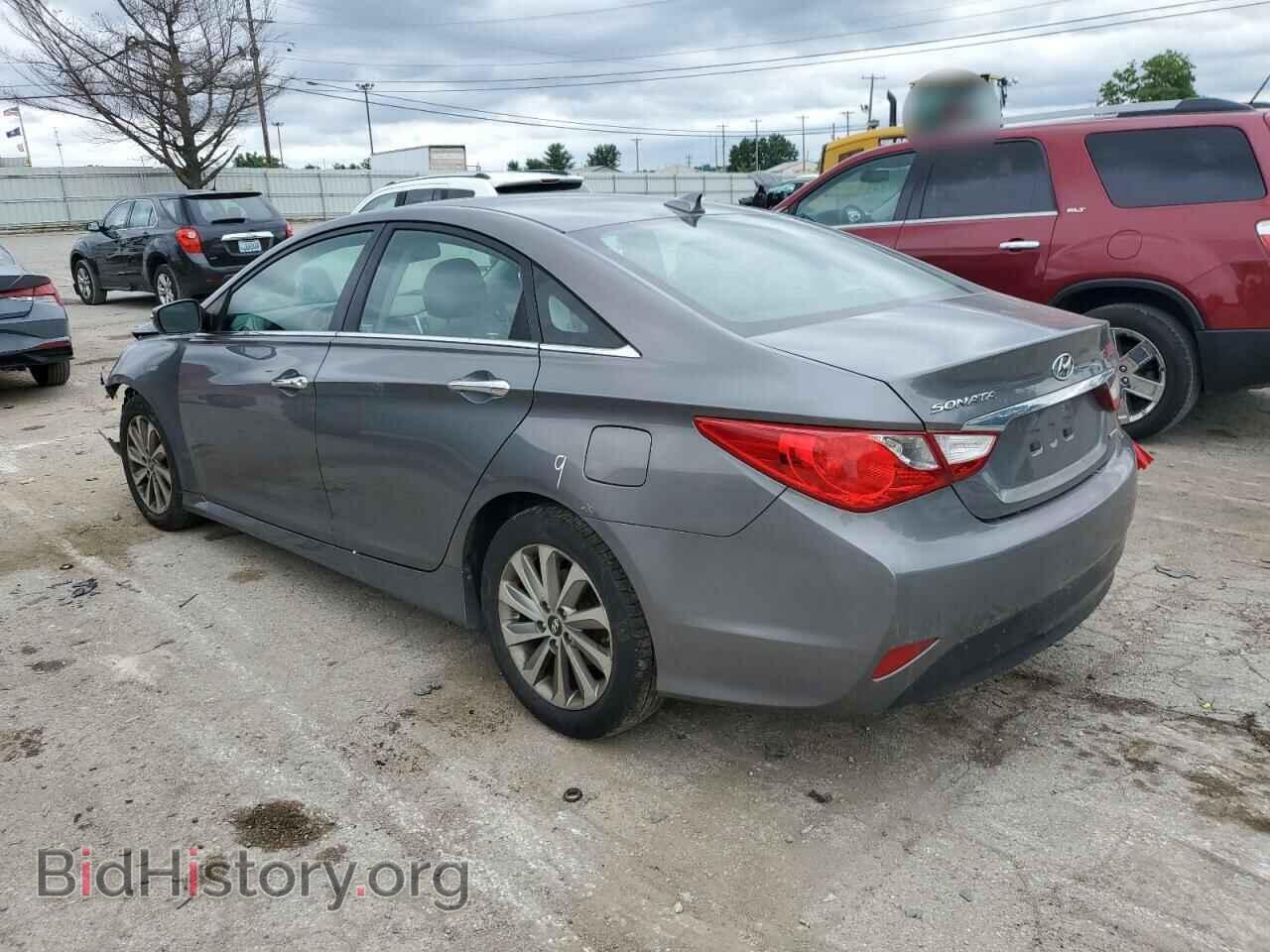 2014 HYUNDAI SONATA - VIN: 5NPEC4AC0EH853036 - Фото 2