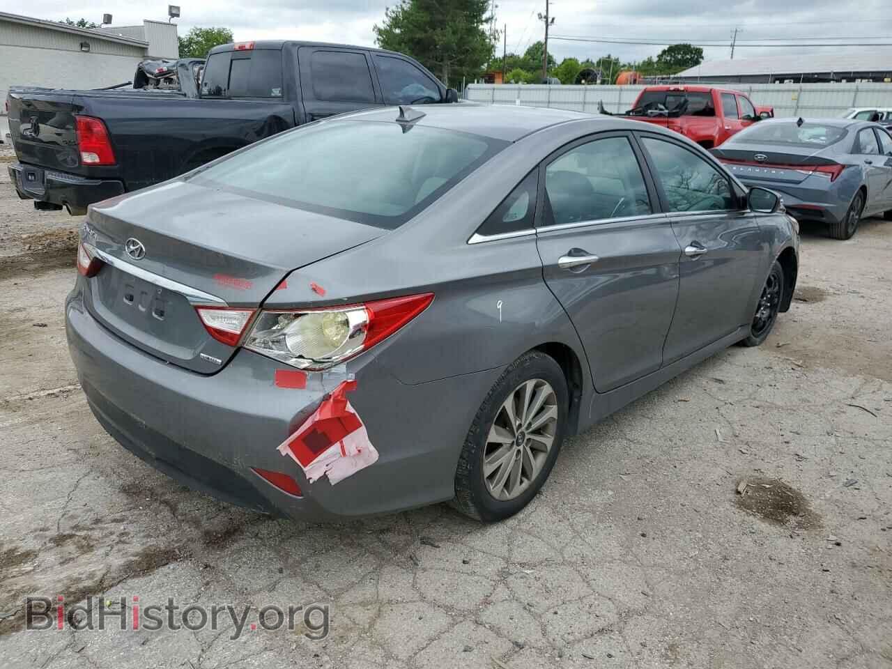 2014 HYUNDAI SONATA - VIN: 5NPEC4AC0EH853036 - Фото 3