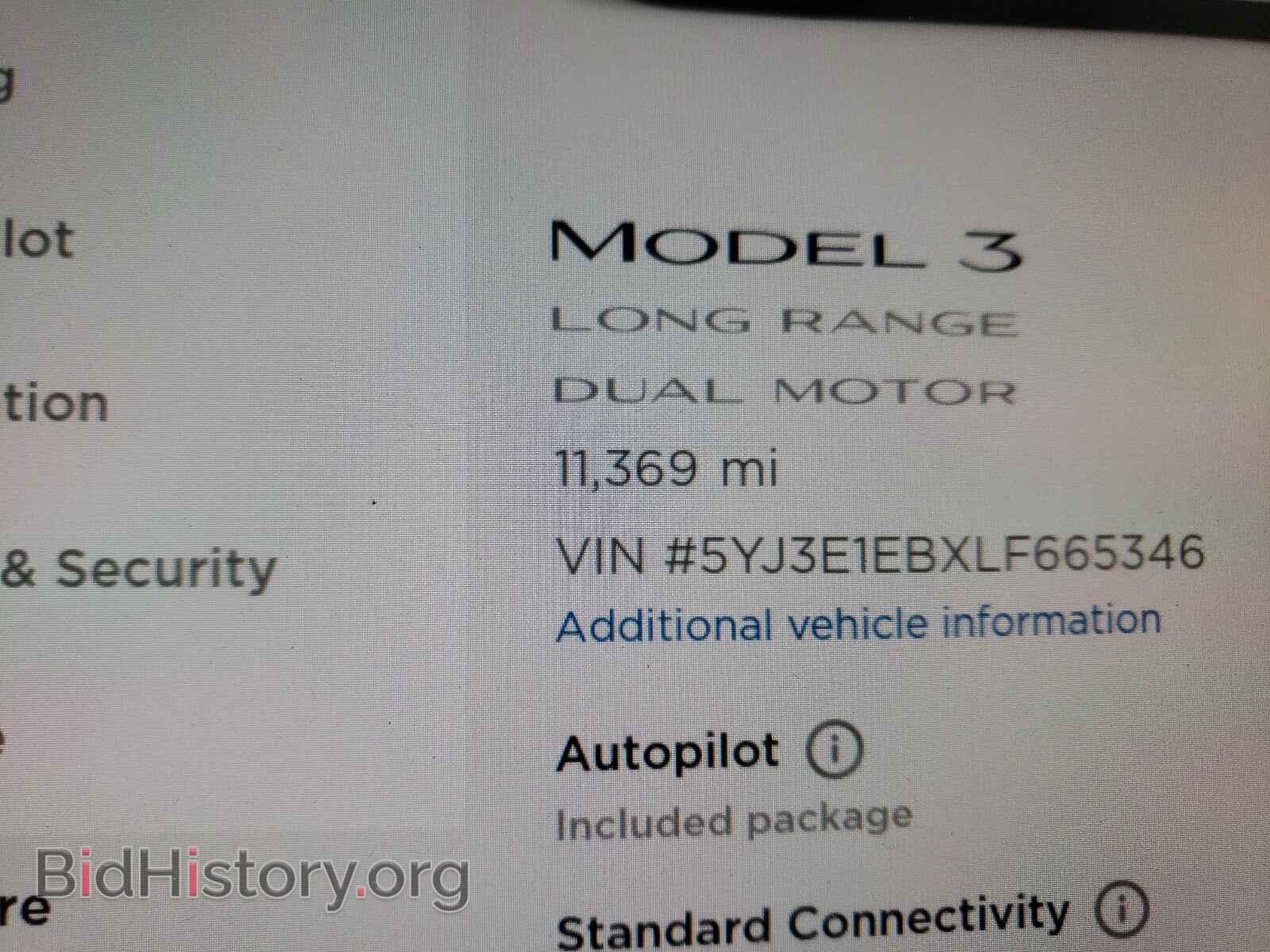 2020 TESLA MODEL 3 - VIN: 5YJ3E1EBXLF665346 - Фото 8