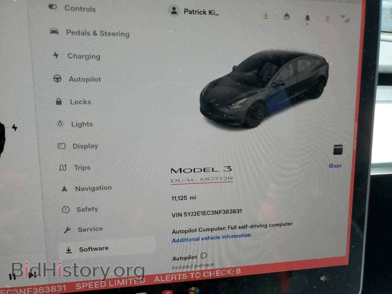 2022 TESLA MODEL 3 - VIN: 5YJ3E1EC3NF363831 - Photo 9