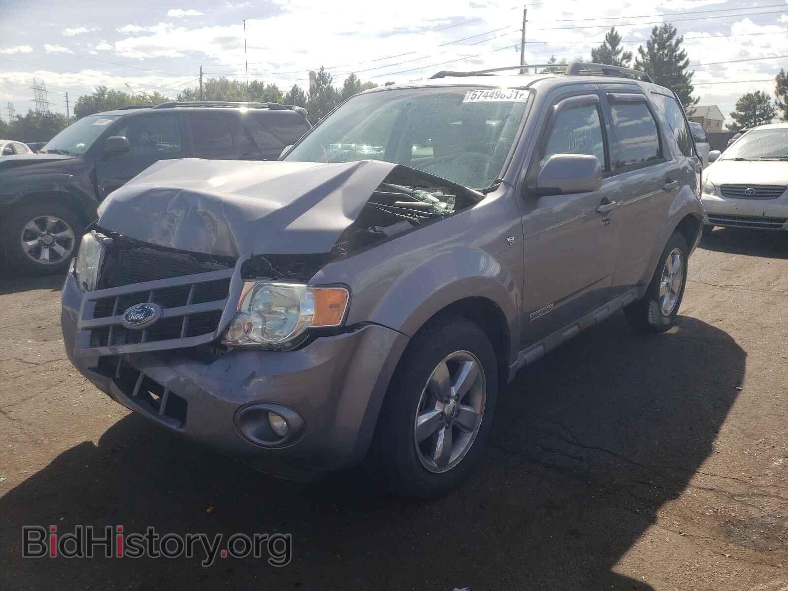 2008 FORD ESCAPE - VIN: 1FMCU94178KB26652 - Фото 2