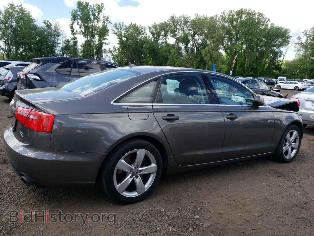 2012 AUDI A6 - VIN: WAUGGAFC0CN148221 - Фото 3