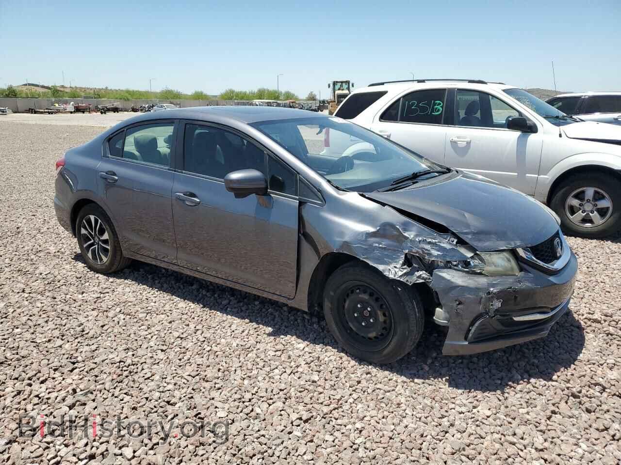 2014 HONDA CIVIC - VIN: 19XFB2F86EE048565 - Фото 4