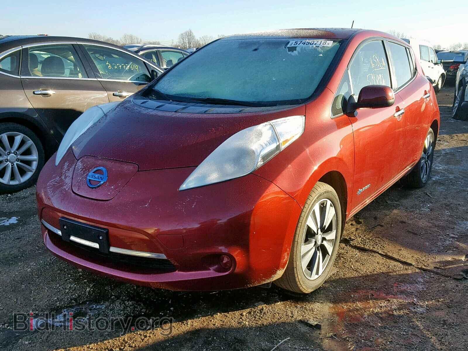 2015 NISSAN LEAF - VIN: 1N4AZ0CP9FC332843 - Фото 2