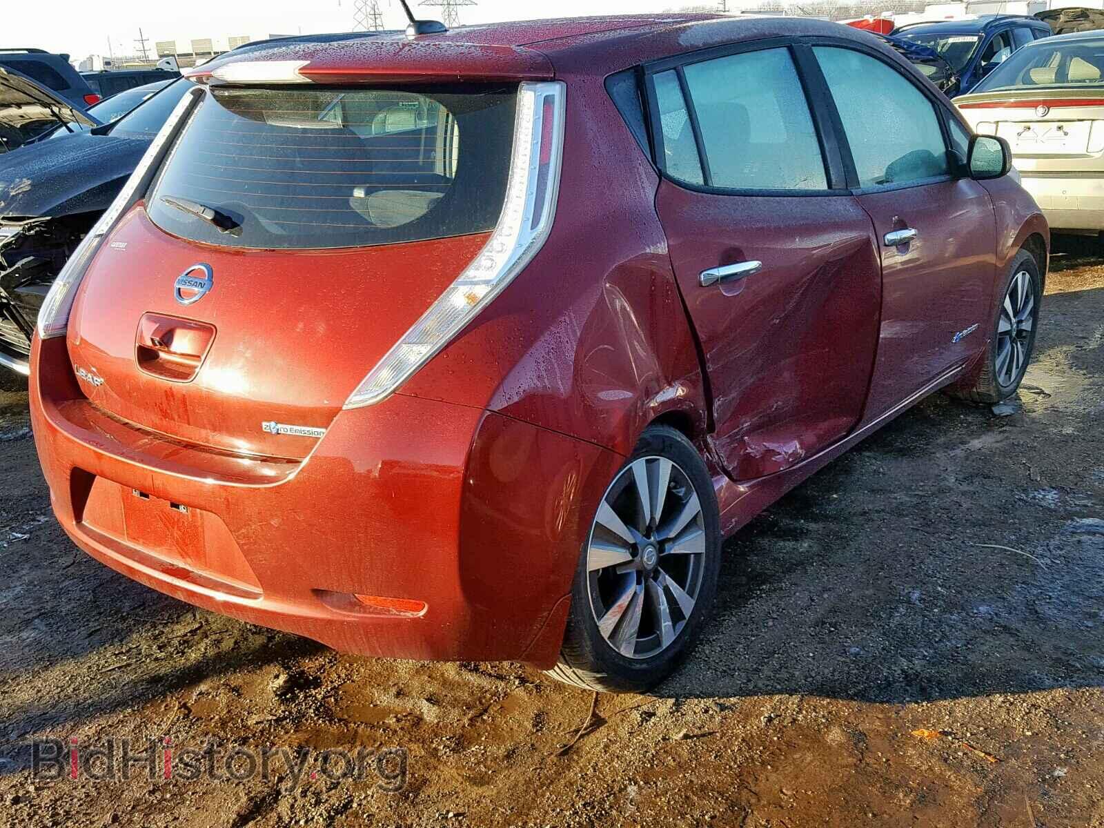 2015 NISSAN LEAF - VIN: 1N4AZ0CP9FC332843 - Фото 4