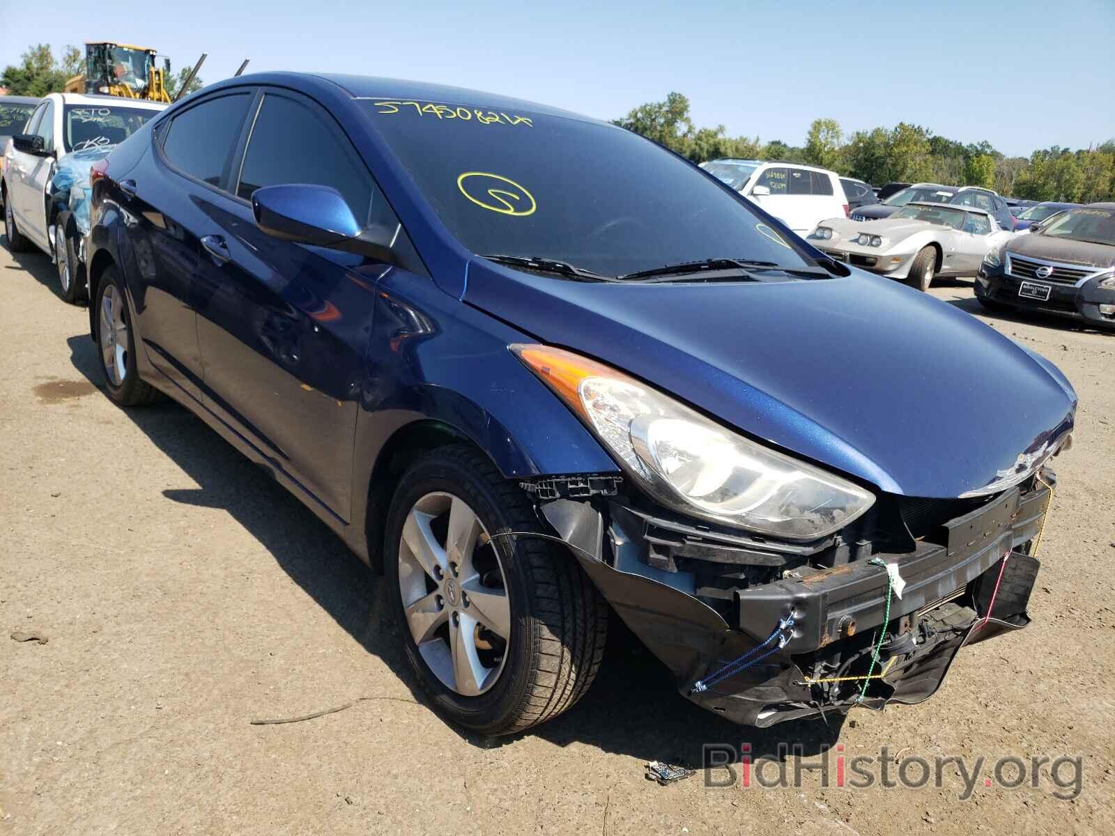 Photo KMHDH4AE9DU867564 - HYUNDAI ELANTRA 2013