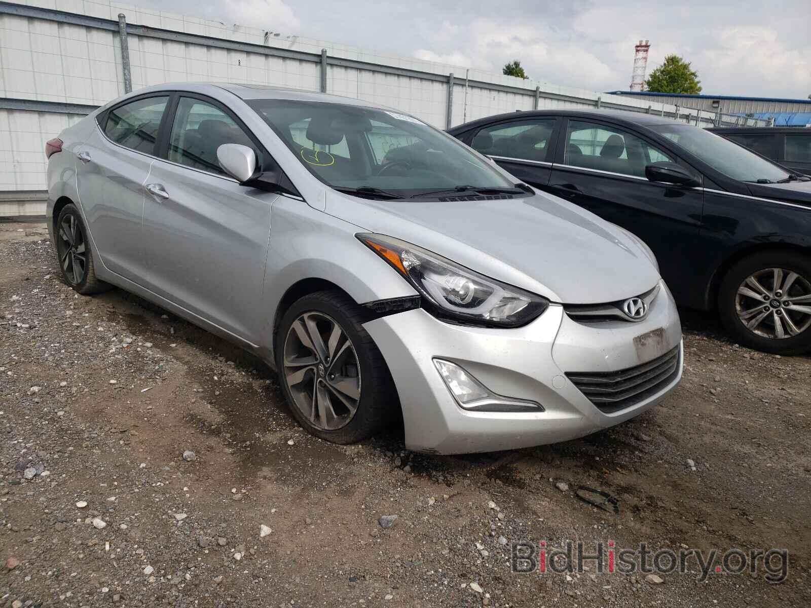 Photo KMHDH4AE3EU170019 - HYUNDAI ELANTRA 2014