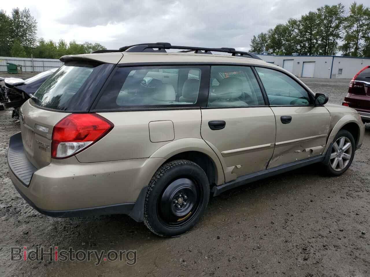 2009 SUBARU OUTBACK - VIN: 4S4BP61C097335100 - Фото 3