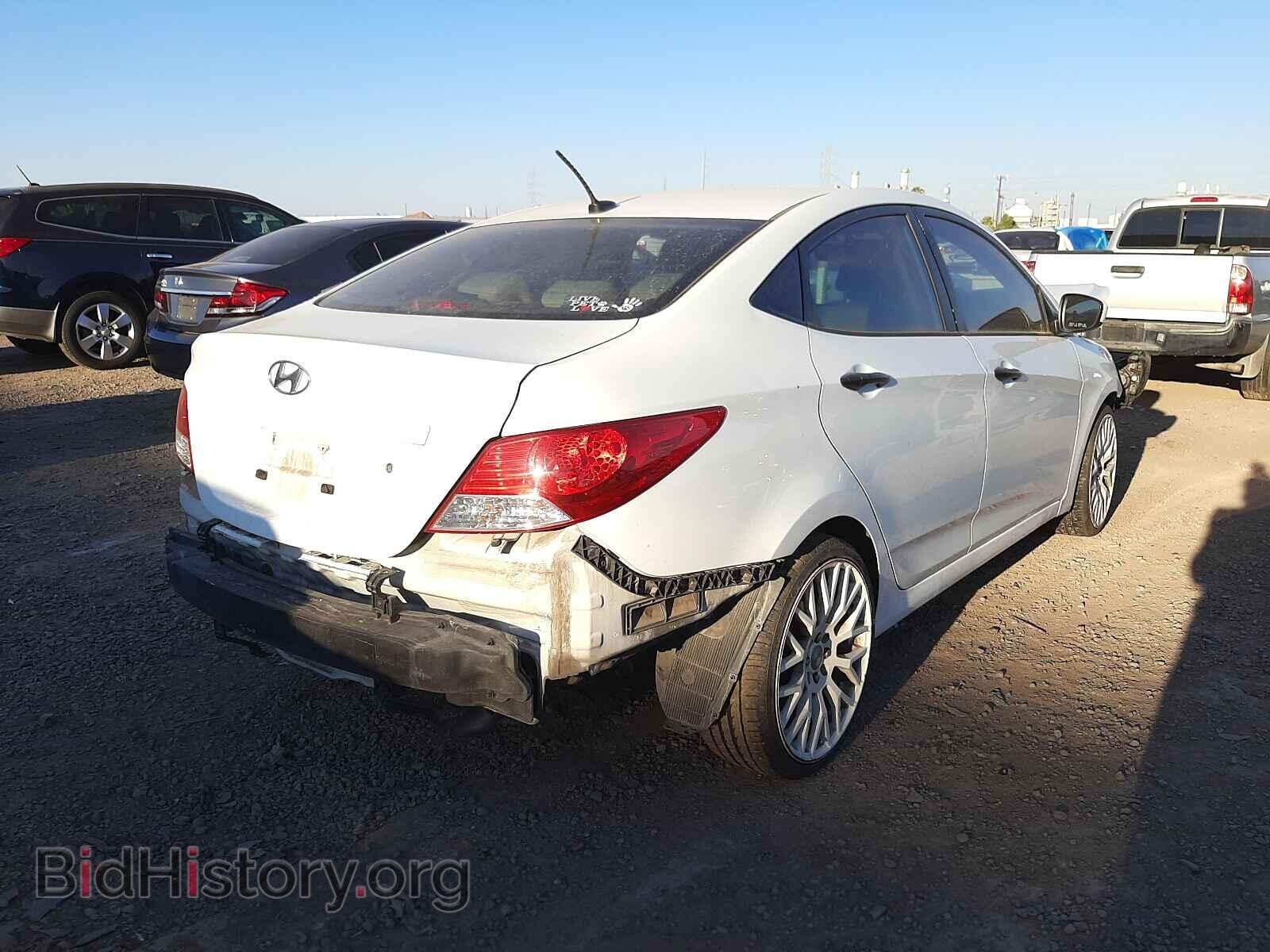 2012 HYUNDAI ACCENT - VIN: KMHCT4AE6CU058452 - Фото 4