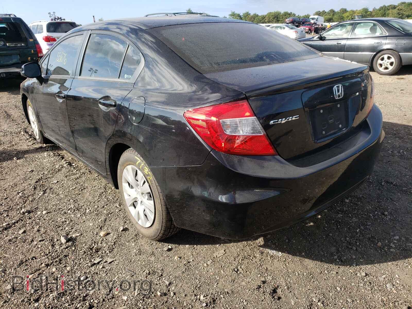 2012 HONDA CIVIC - VIN: 2HGFB2F56CH609968 - Фото 3