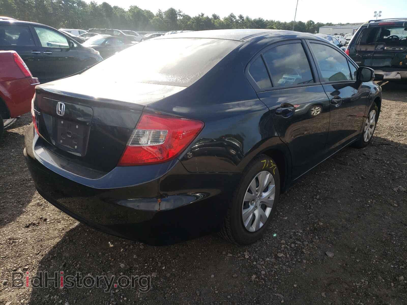 2012 HONDA CIVIC - VIN: 2HGFB2F56CH609968 - Фото 4
