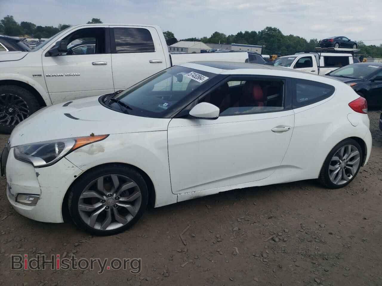Photo KMHTC6AD1CU073640 - HYUNDAI VELOSTER 2012