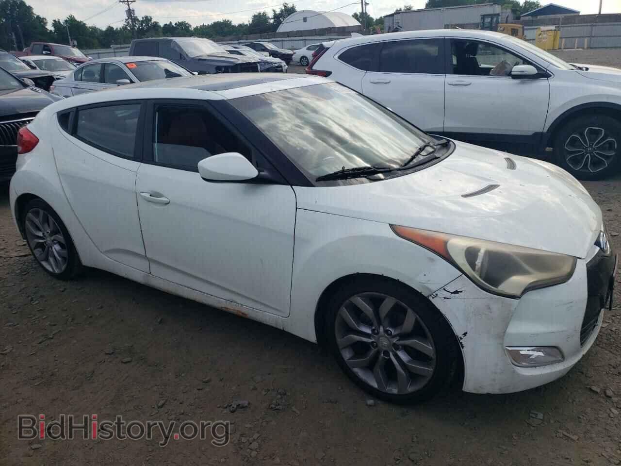 2012 HYUNDAI VELOSTER - VIN: KMHTC6AD1CU073640 - Фото 4