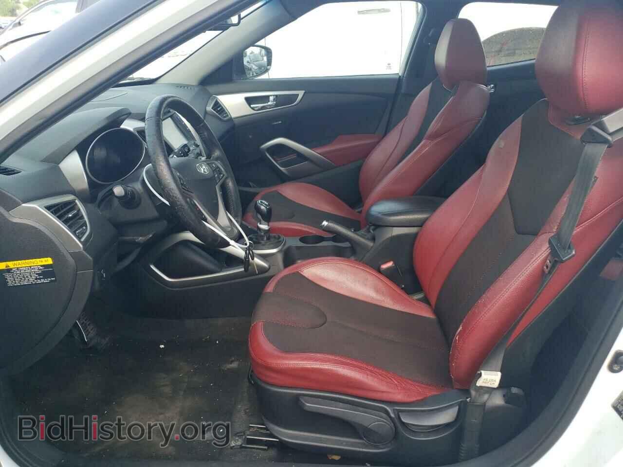 2012 HYUNDAI VELOSTER - VIN: KMHTC6AD1CU073640 - Фото 7