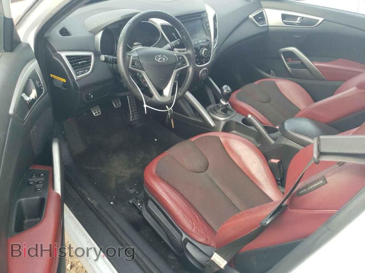 2012 HYUNDAI VELOSTER - VIN: KMHTC6AD1CU073640 - Фото 8