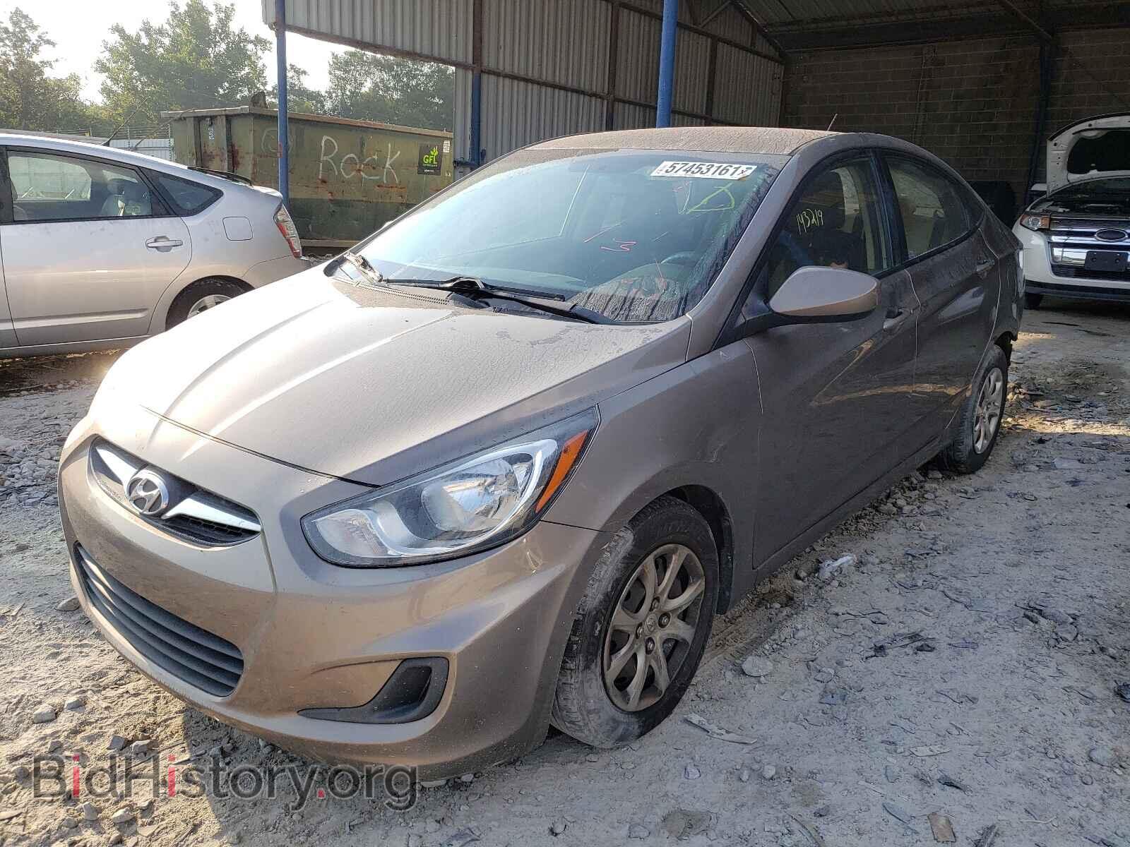 2014 HYUNDAI ACCENT - VIN: KMHCT4AE6EU683811 - Фото 2
