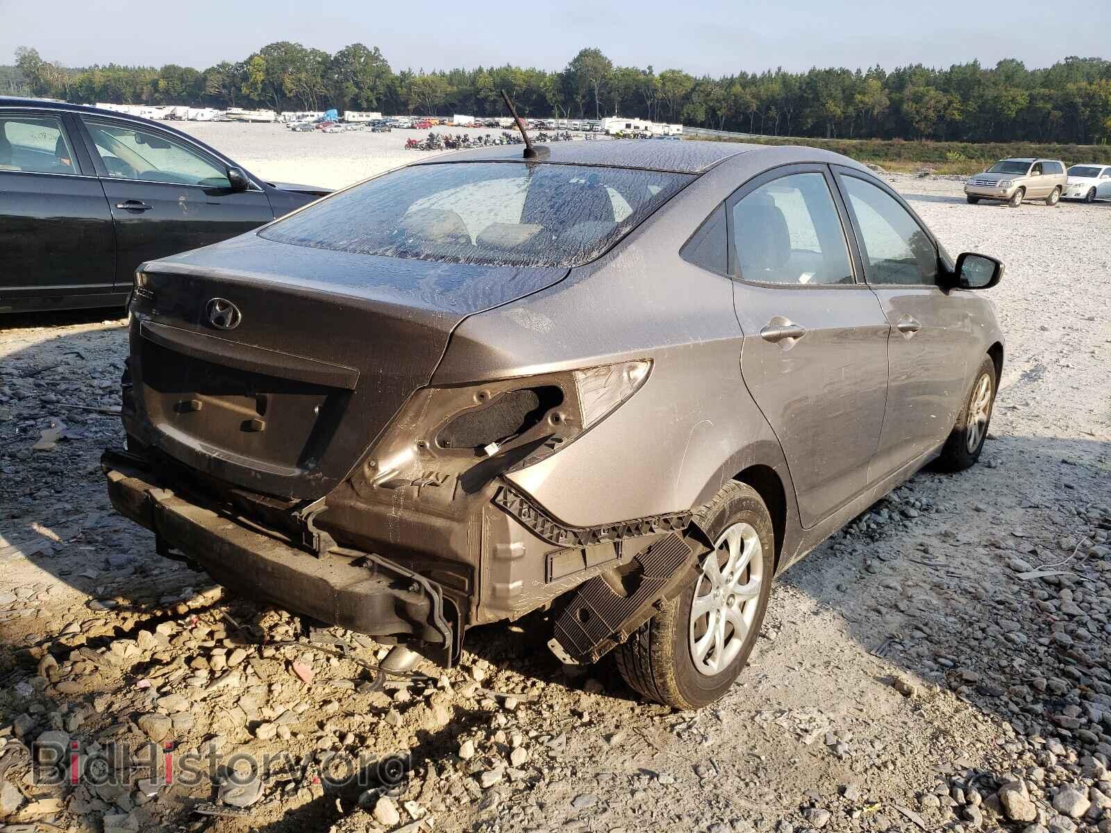 2014 HYUNDAI ACCENT - VIN: KMHCT4AE6EU683811 - Фото 4