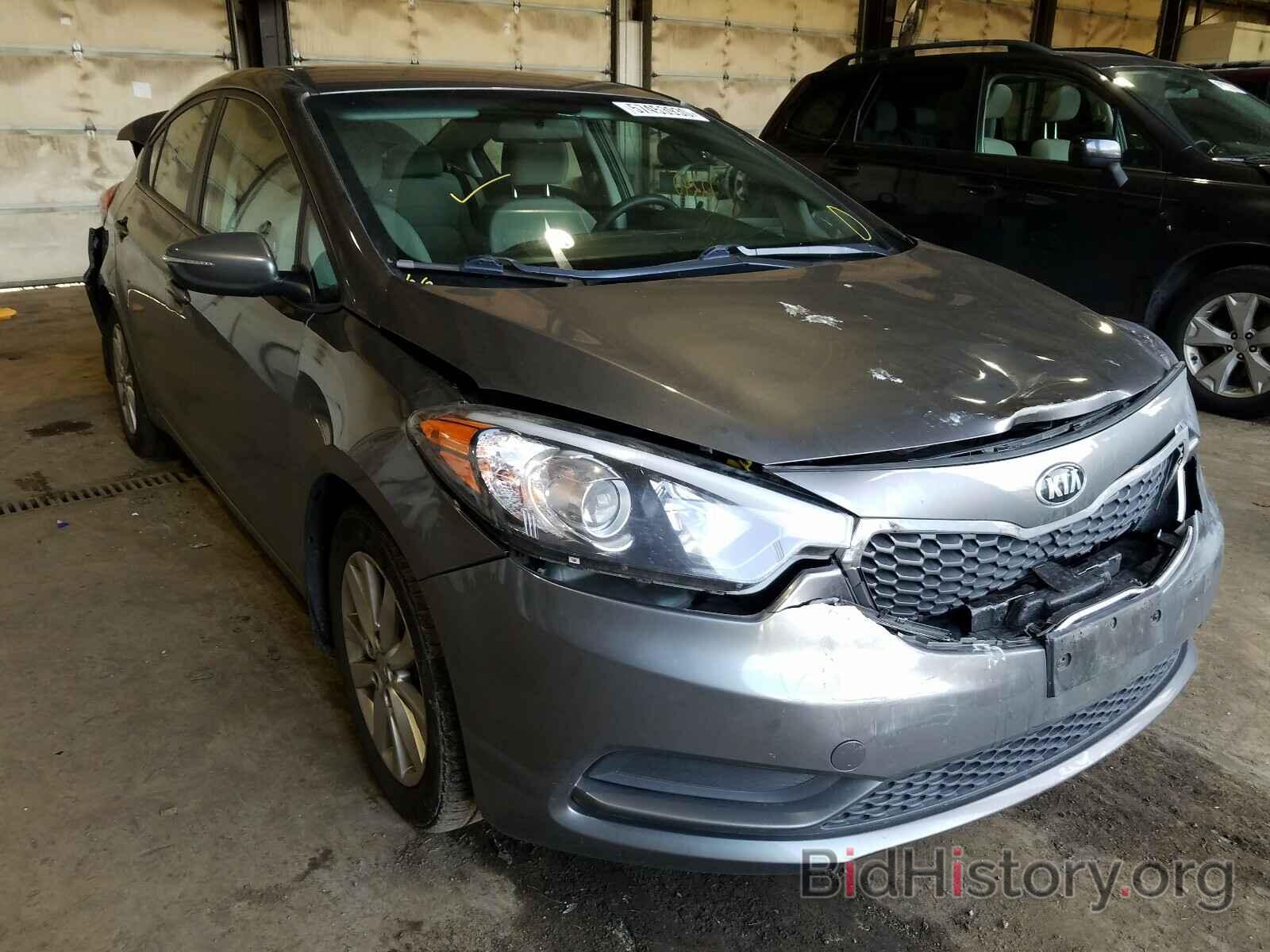 Photo KNAFX4A62G5462814 - KIA FORTE 2016